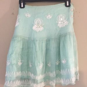 Silk lined mini skirt💙💜💜💙